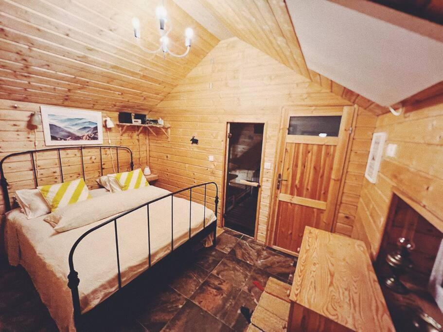 Polanka Beskid Niski Cute Cabin With Spectacular Views Hanczowa Exterior photo