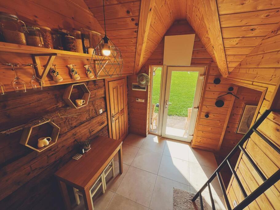 Polanka Beskid Niski Cute Cabin With Spectacular Views Hanczowa Exterior photo