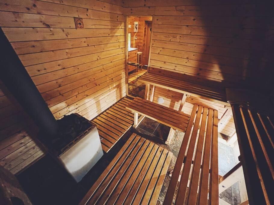Polanka Beskid Niski Cute Cabin With Spectacular Views Hanczowa Exterior photo